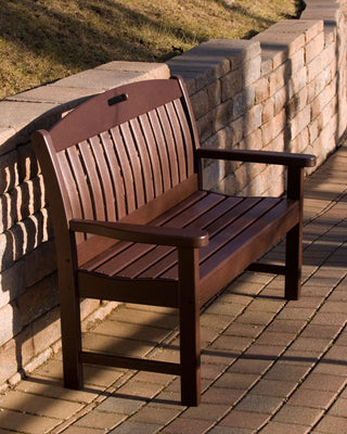 Polywood Nautical 48" Bench, Sand