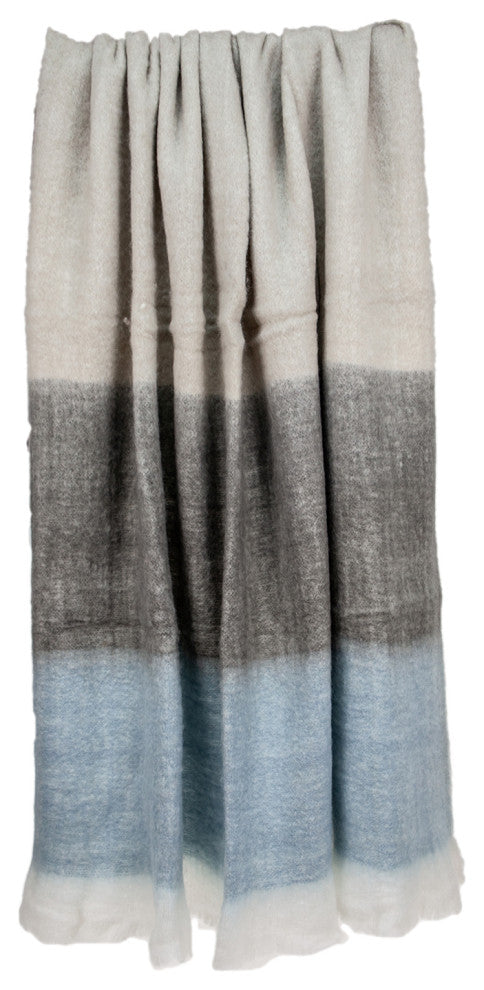 Parkland Collection Larco Transitional Multi 52" x 67" WOVEN HANDLOOM Throw
