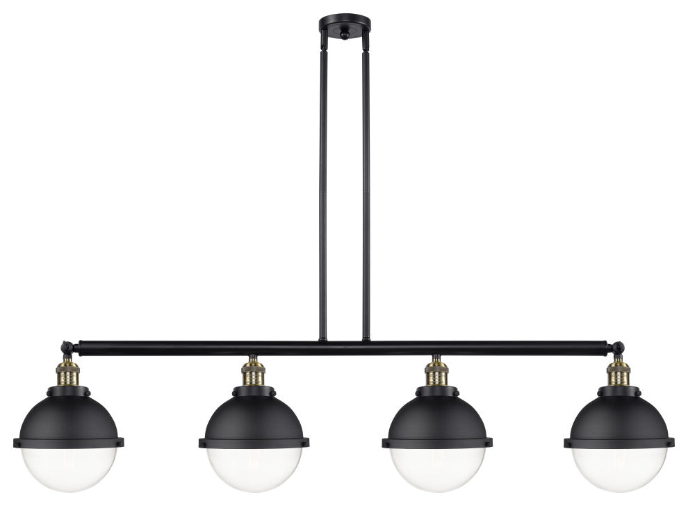 INNOVATIONS 214-BAB-HFS-82-BK-LED 4-Light Island Light Matte Black