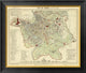 "Rome, 1883" Framed Canvas Giclee by Letts Son and Co., 26"x22"