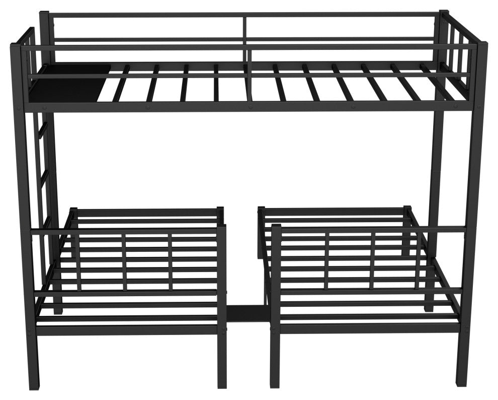 Gewnee Twin over Twin & Twin Bunk Beds for 3