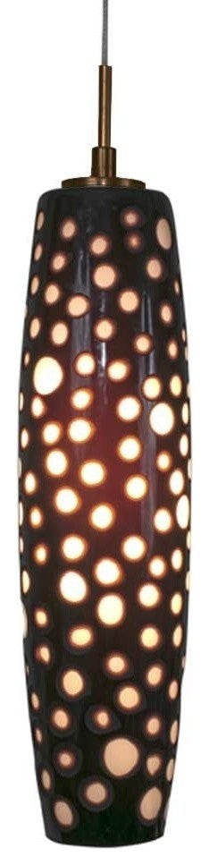 Light Low Voltage Pendant And Canopy Kit, Dense Circles Bronze, Dense Circles Br