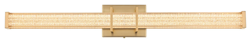 Home Living 31" Led Wall Sconce, Satin Gold