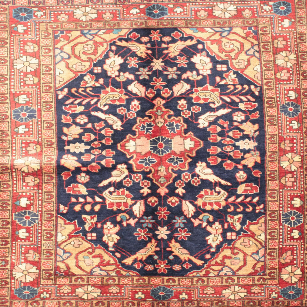 Ahgly Company Indoor Square Traditional Area Rugs, 3' Square