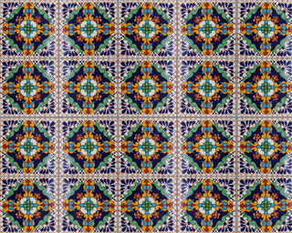 6x6 4 pcs Macotera Talavera Mexican Tile