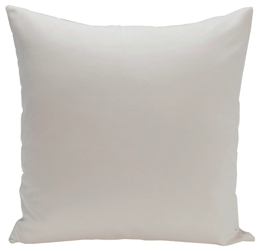 Solid Color Decorative Pillow, Whisper Blue, 26"x26"