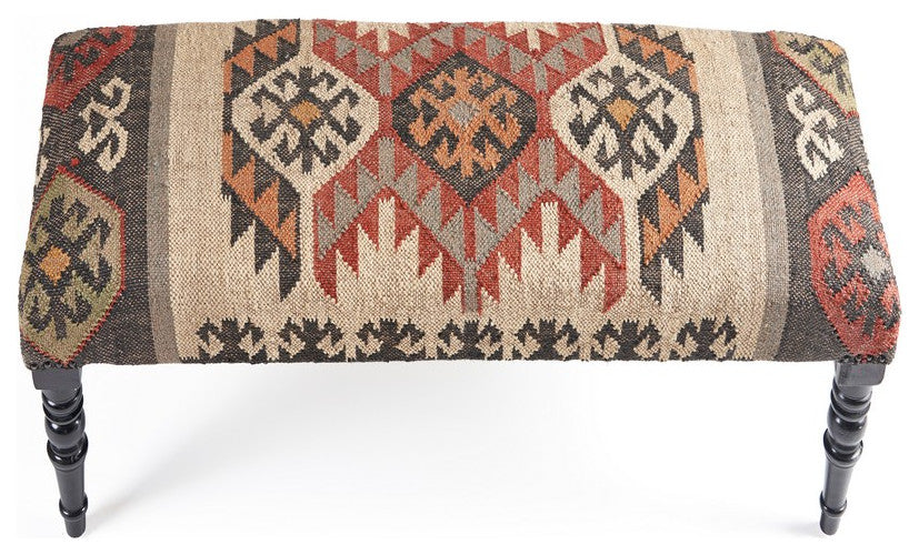 Bohemian Vanity Indoor Bench, 47" Length