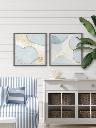 Freedom Pass Diptych, 2-Piece Set, 32x32 Panels