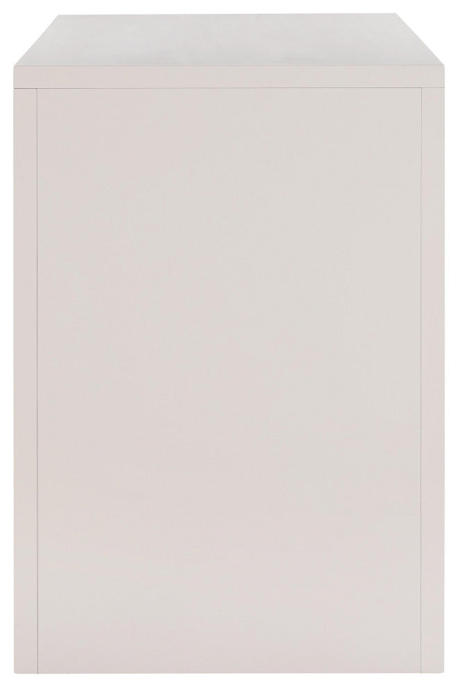 Suzie Rattan Executive Desk, Cream