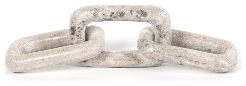 Marble Chain-Creamy Taupe Marble