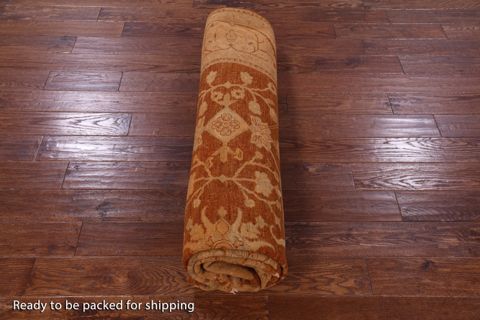 Hand Knotted Overdyed Full Pile Rug 8' 2" X 9' 7" - HR6475