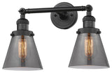 Innovations Lighting 208-Bk-G63-Led 2 Light Dimmable Led Bathroom Fixture