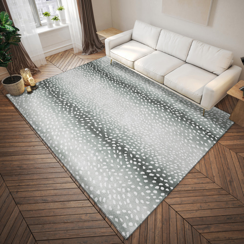 Indoor/Outdoor Mali ML3 Flannel Machine Washable 3' x 5' Rug