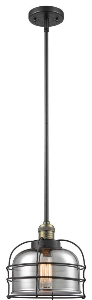 Innovations 201S-BAB-G73-CE 1 Light Pendant, Black Antique Brass