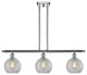 Innovations Lighting 516-3I-PC-G125-8-LED Athens 3 Light 36" Island Light