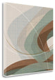 "Mint Ripple" By Ahava, Giclee Print on Gallery Wrap Canvas, Ready to Hang