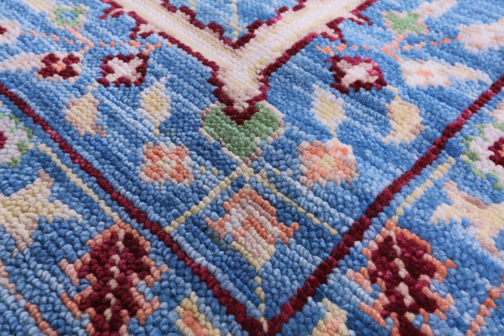 8' 4" X 10' 3" Turkish Oushak Handmade Wool Rug - Q15646