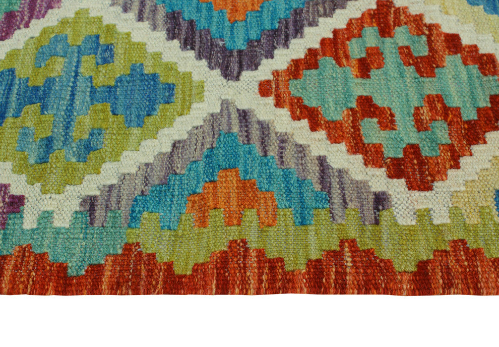 Flatweave Marlie Red/Ivory Rug, 3'3x4'10