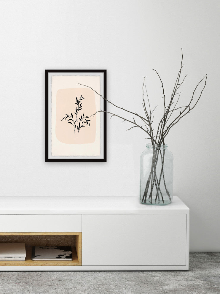 "Hangin'' With the Leaves" Framed Painting Print, 24x36