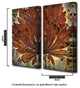 Fall Ink VII, Canvas Wall Art 2-Piece Canvas Art Set, 40"