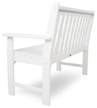 Polywood Vineyard 48" Bench, White