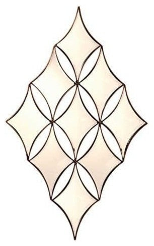 Bassett Mirror Channing Wall Mirror, Bronze