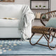 Jaipur Living Schooled Handmade Animal Blue/Gray Area Rug, 8'x11'