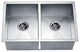 Dawn Undermount Equal Double Square Sink