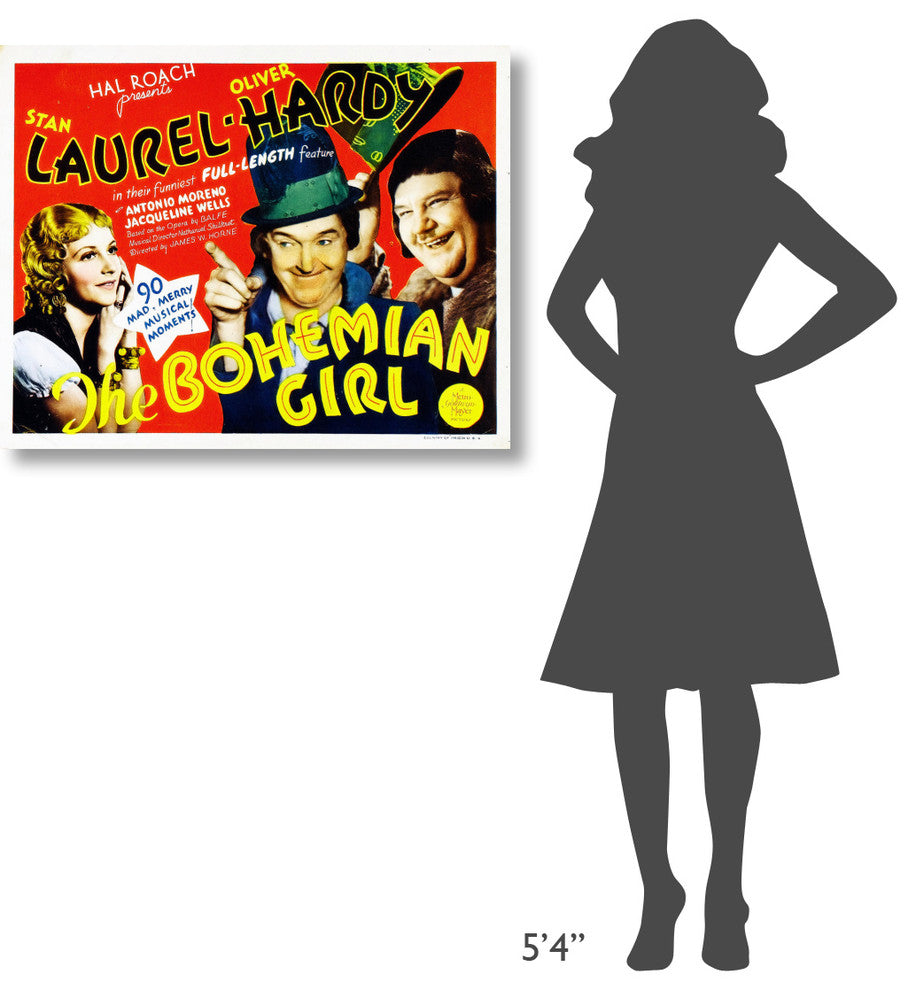 "Laurel & Hardy - Bohemian Girl, 1936" Canvas by Hollywood Photo Archive, 36x28"
