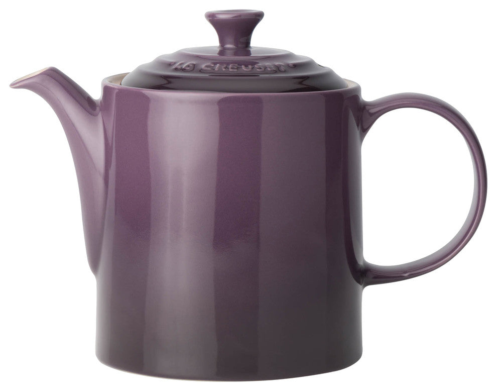 Le Creuset Stoneware Grand Teapot, 1.3 L, Cassis