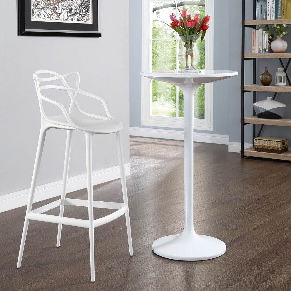 Entangled Bar Stool, White