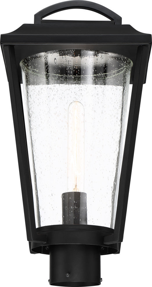 Nuvo 1-Light Lakeview Aged Bronze Post Lantern Light
