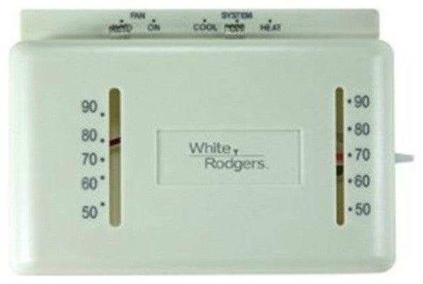 White-Rodgers™ M150 Deluxe Heat & Cool Mechanical Thermostat, 24V