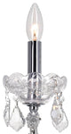 Maria Theresa 3 Light Wall Sconce With Chrome Finish