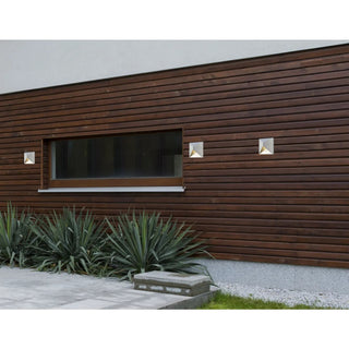 Elegant Lighting LDOD1101 8" LED Outdoor Wall Sconce - Silver