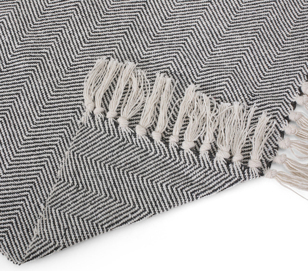 Gloria Handcrafted Fabric Throw Blanket