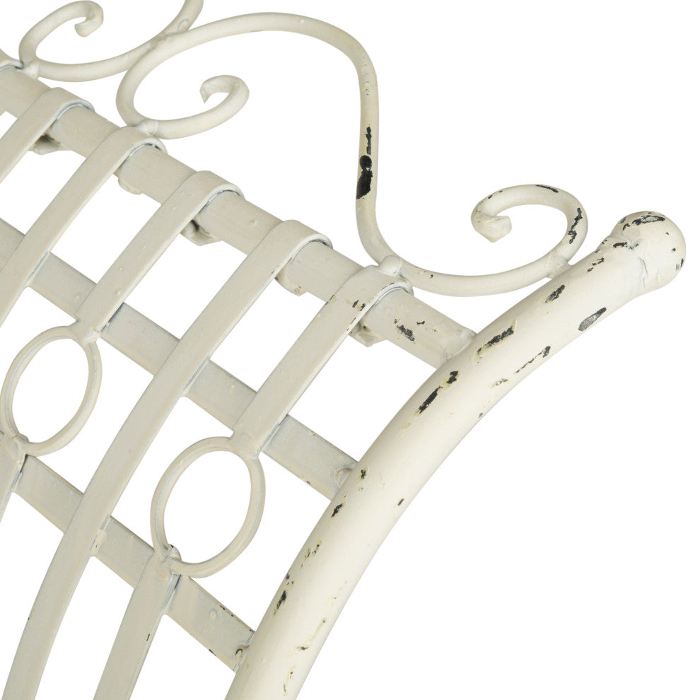 Safavieh Hadley Indoor-Outdoor Bench, Antique White