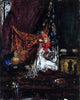 Indiana Gyberson Pierrette in the Studio Frivolitas Gallery Wrap Canvas, 20"x25"