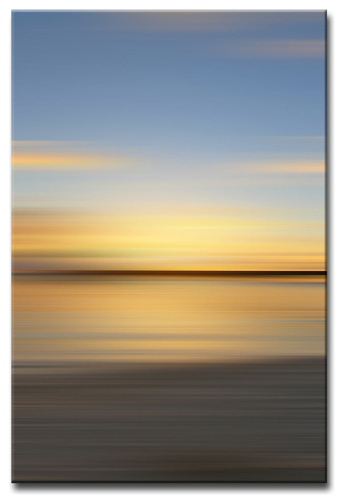 Ready2HangArt ''Blur Stripes XXXIV'' Canvas Wall Art, 40 in. Highx24 in. Wide