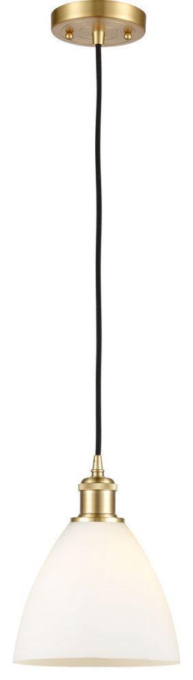 Innovations 516-1P-SG-GBD-751 1-Light Mini Pendant, Satin Gold