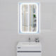 Vanity Art LED Lighted Bathroom Mirror With Touch Sensor and Glass Cabinet