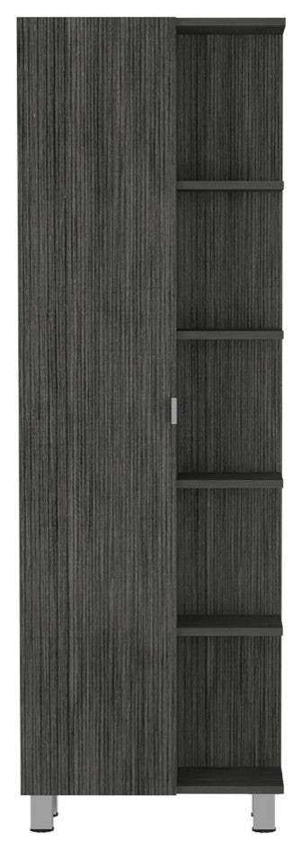 Product on white background; full view of cabinet with doors/shelves visible.