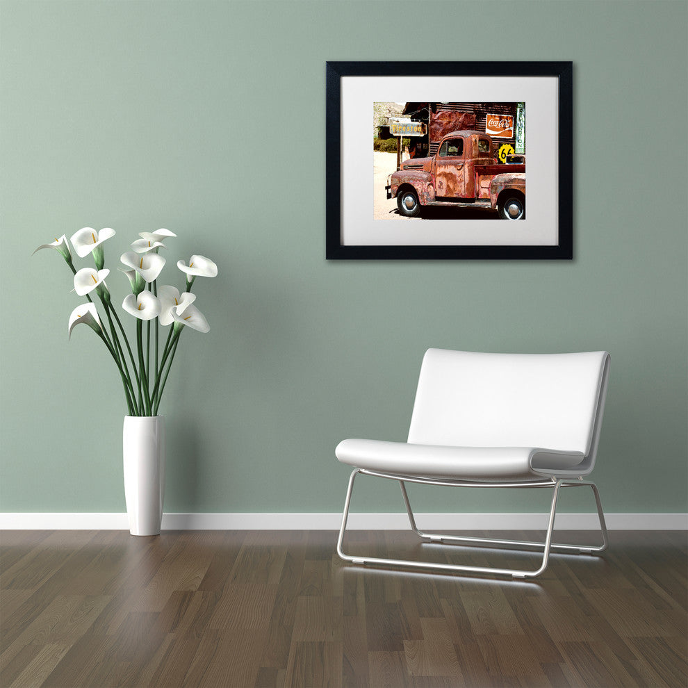 Philippe Hugonnard 'US Truck' Matted Framed Art, 16x20