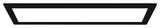 LED Precision Multiple Four-Light Trim, Black