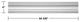 Cornice White Urethane Pas De Calais Design 16 Pieces Totaling 1514" Length