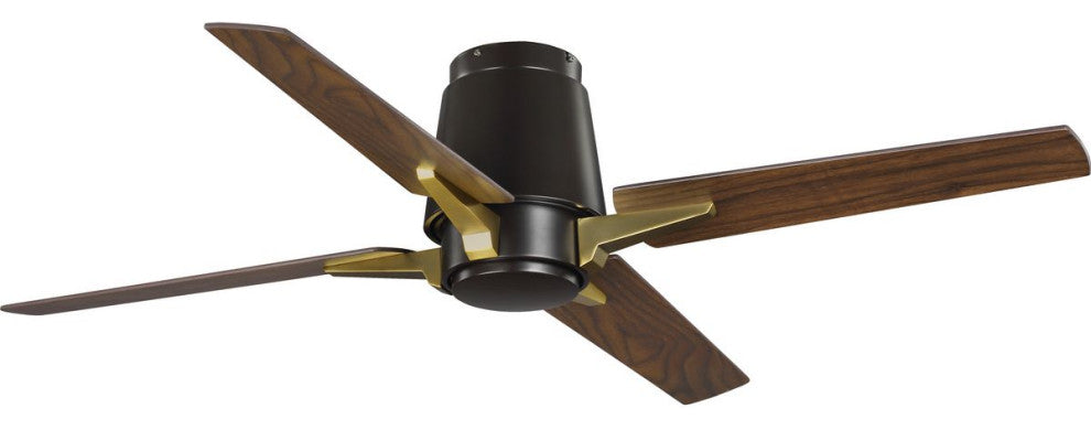 Lindale Collection 52" 4-Blade Architectural Bronze Ceiling Fan