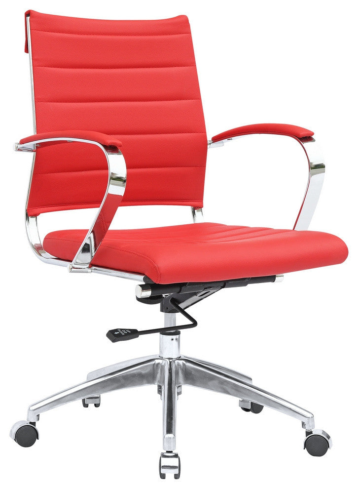 Modern Classics Sopada Conference Office Chair Mid Back, Red