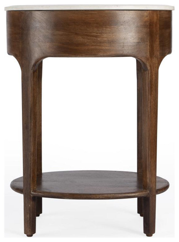 Butler Specialty Company, Ellen Marble Nightstand, Brown