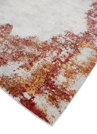 Noori Rug High-Low Dalia Grey/Red Rug