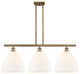Innovations 516-3I-BB-GBD-121-LED 3 Light Island Light, Brushed Brass